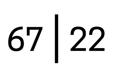 67 | 22